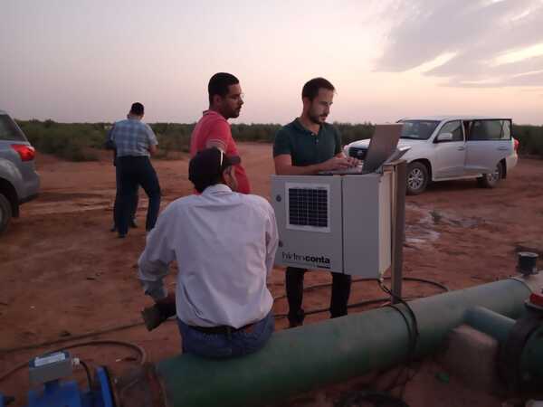 13.1 - Monitoring of water extraction in Saudi Arabia.