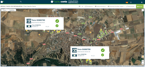 4.0 - Sectorization and remote reading project in the province of Zamora.
