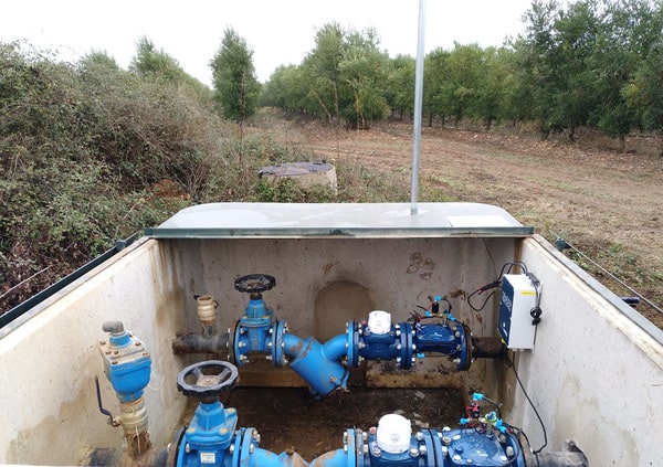9.1 - Controllo remoto nella comunità dell'irrigazione nella provincia dell'Estremadura.