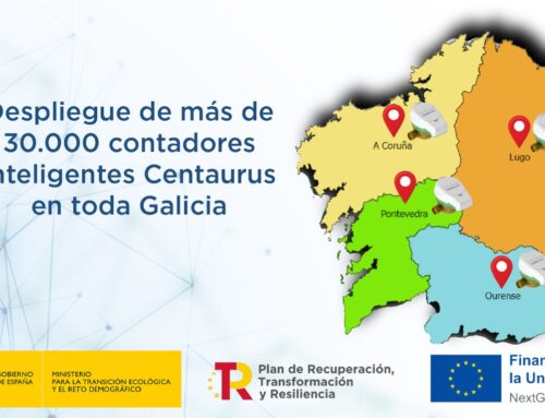 Galicia digitaliza su red de agua: más de 30.000 contadores inteligentes Centaurus
