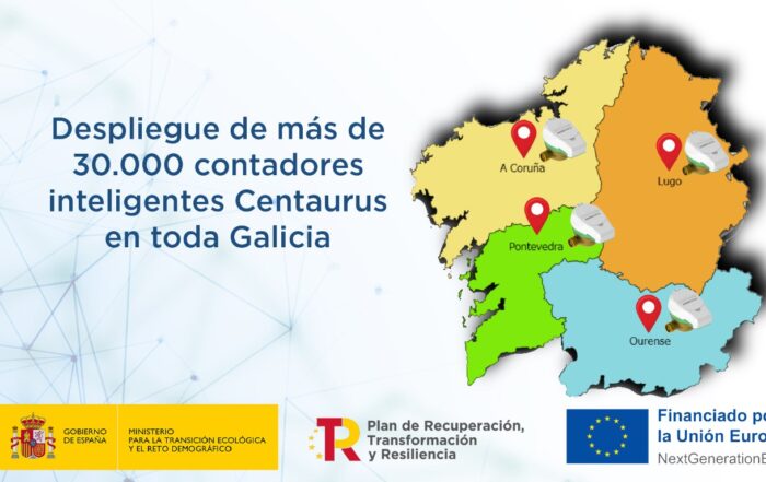 Galicia digitaliza su red de agua