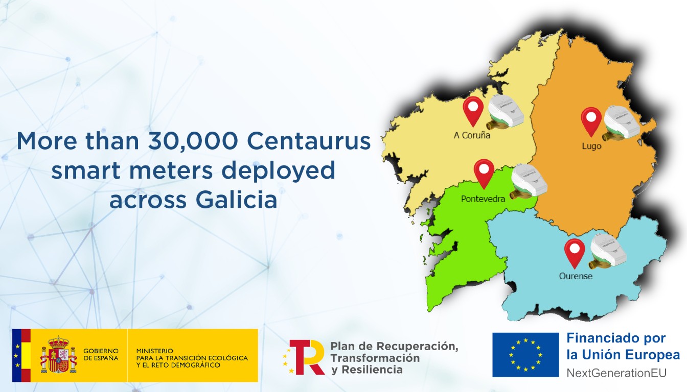 Galicia digitaliza su red de agua