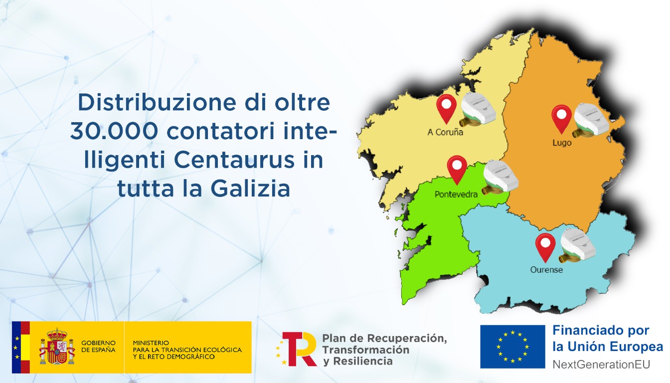 Galicia digitaliza su red de agua
